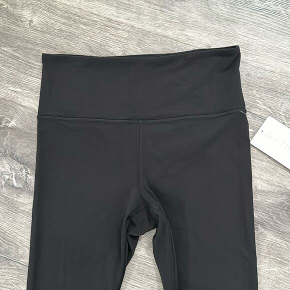 NWT Athleta Ultra High Rise Elation Black Legging / Tight Size Medium TALL - Picture 3 of 11